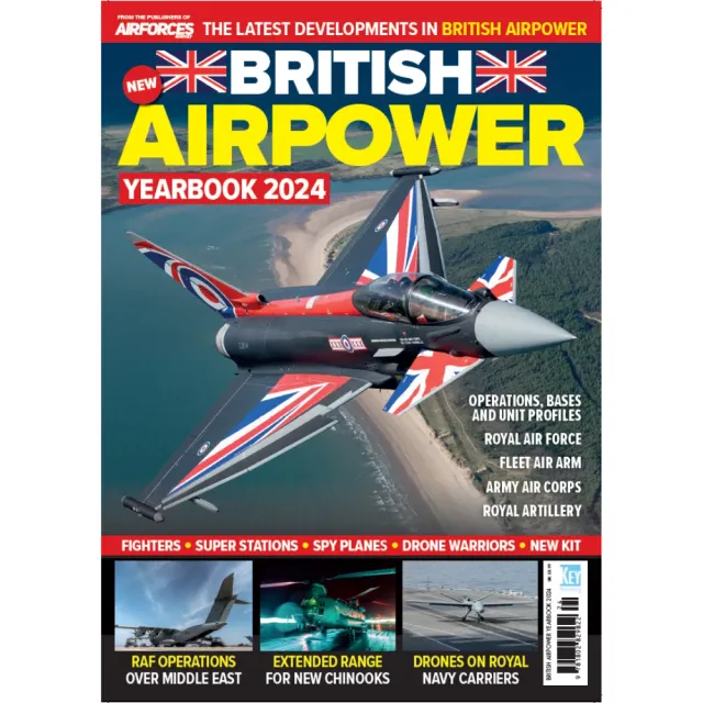 British Air Power Yearbook 2024 årsbok 116 sidor RAF