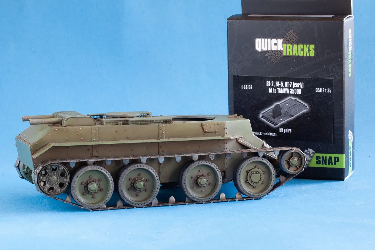 Rossagraph QuickTracks T-35133 larvband BT-7 BT-42 1:35 Tamiya