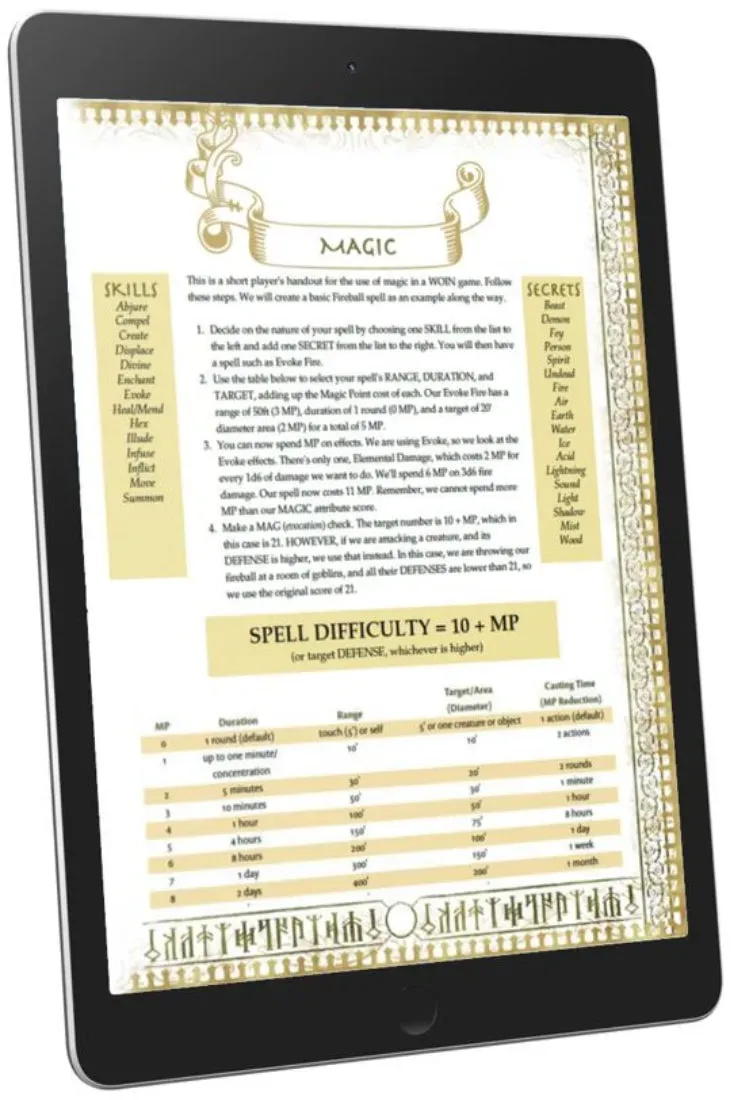 EN Publishing Magic Handout magisystem PDF