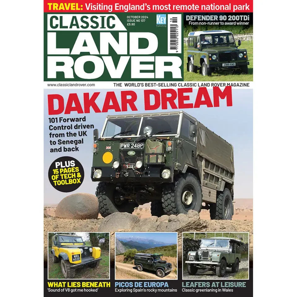 Classic Land Rover October 2024 tidning lösnummer