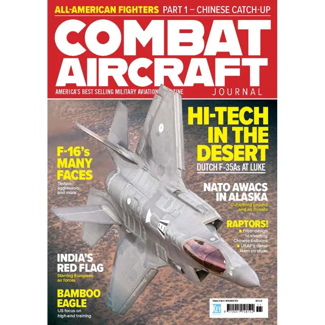 Combat Aircraft Journal November 2024 tidning F-35