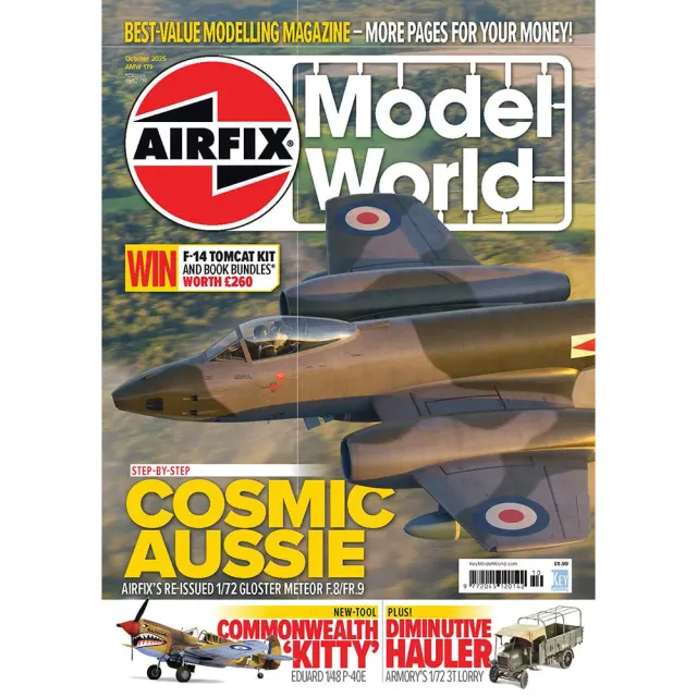 Airfix Model World October 2025 tidning plastmodell