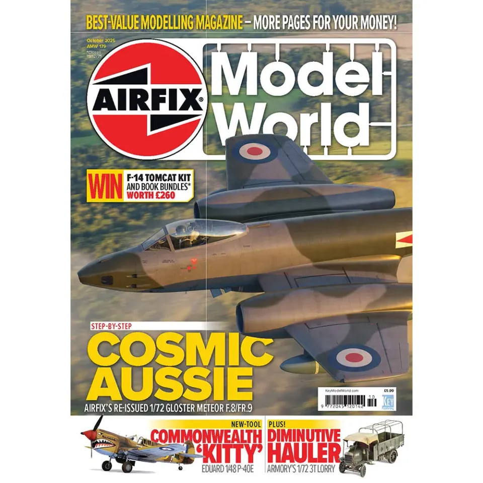 Airfix Model World October 2025 tidning plastmodell