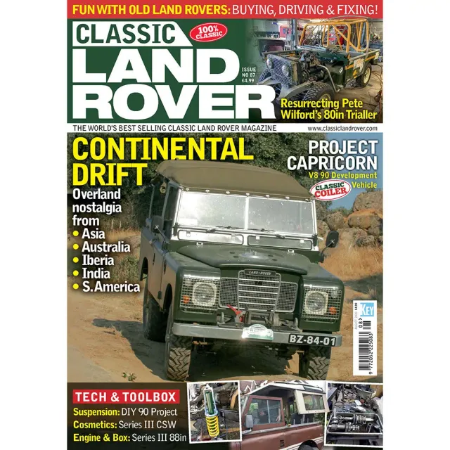 Classic Land Rover augusti 2020 tidning lösnummer V8 90