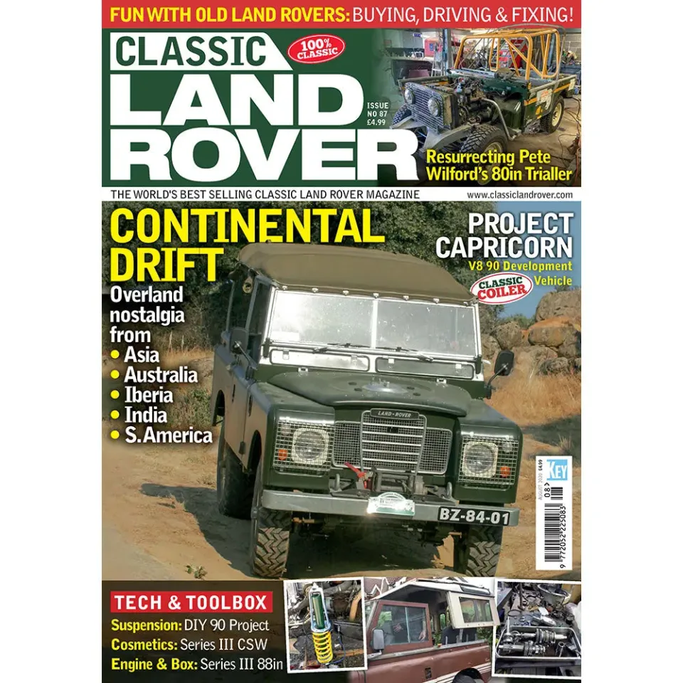 Classic Land Rover augusti 2020 tidning lösnummer V8 90
