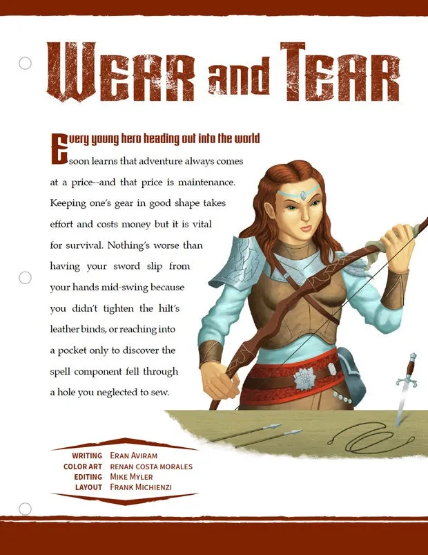 EN Publishing Wear & Tear regeltillägg PDF slitage