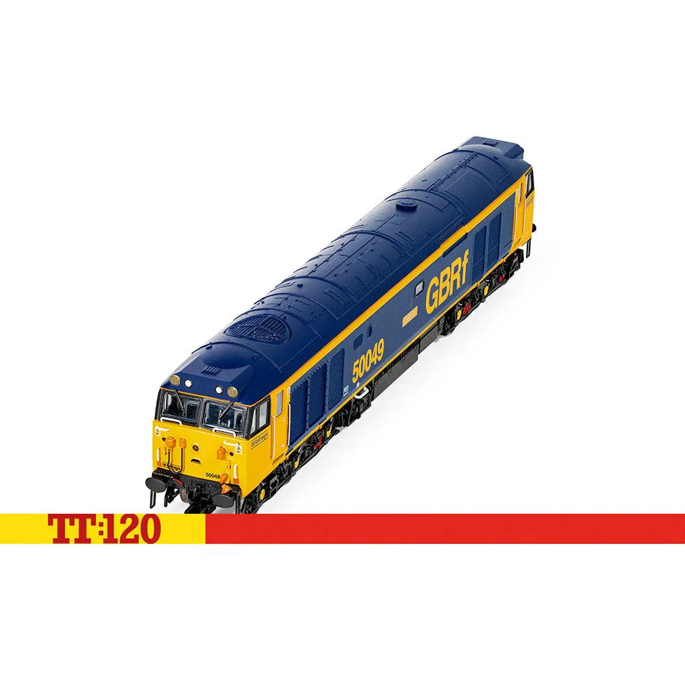 Hornby TT:120 Class 50 50049 Defiance modellok GBRf