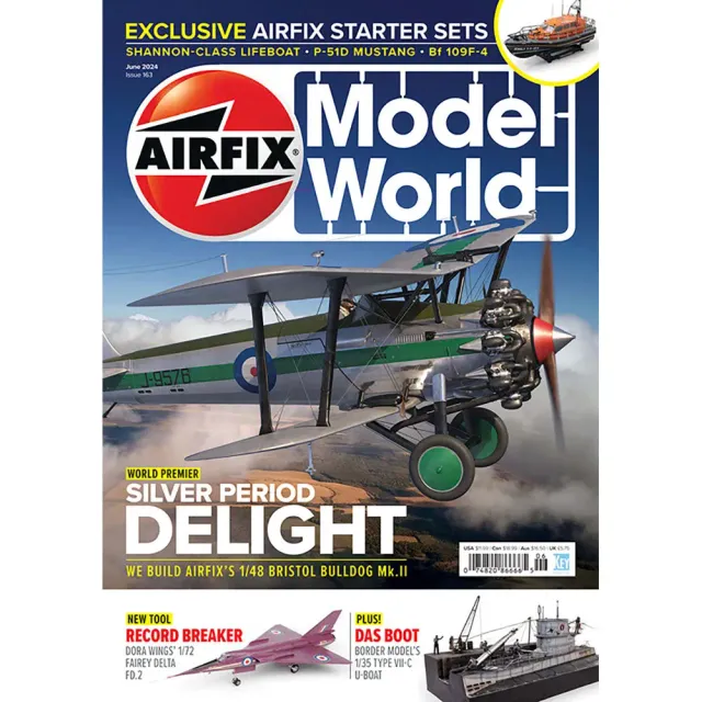 Airfix Model World juni 2024 tidning 1 nummer modellbygge