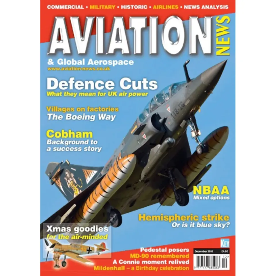 Aviation News December 2010 tidning historiskt nummer