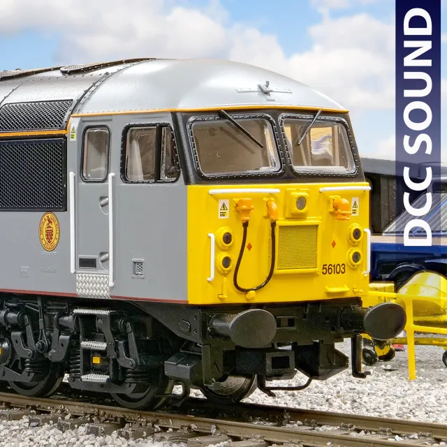 Cavalex Class 56 56103 DCR diesellok OO DCC-ljud