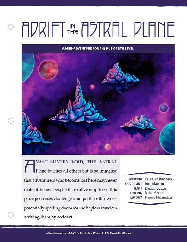 EN Publishing Adrift in the Astral Plane äventyr PDF