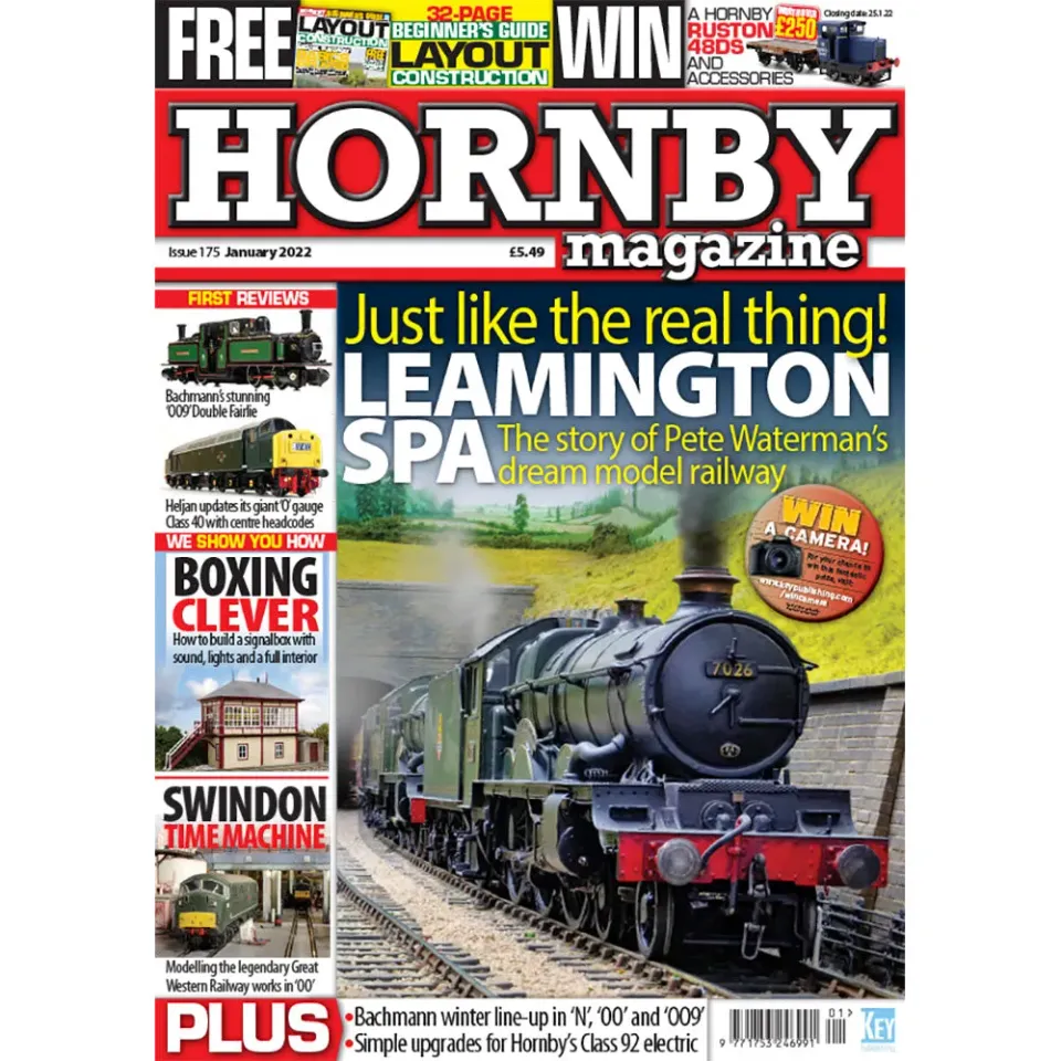 Hornby Magazine januari 2022 tidning lösnummer