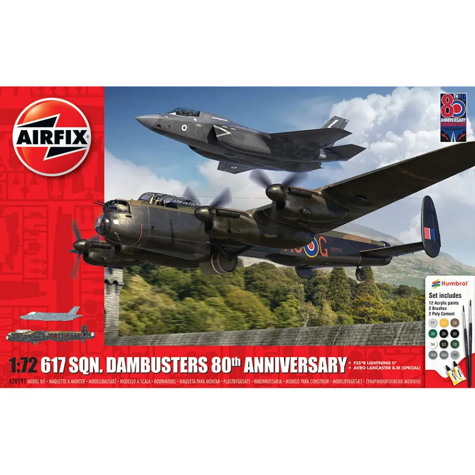 Airfix Dambusters 80th Anniversary 1/72 modellbyggsats presentkit