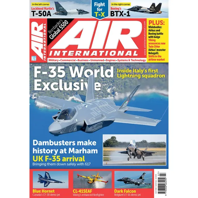 AIR International juli 2018 tidning lösnummer F-35