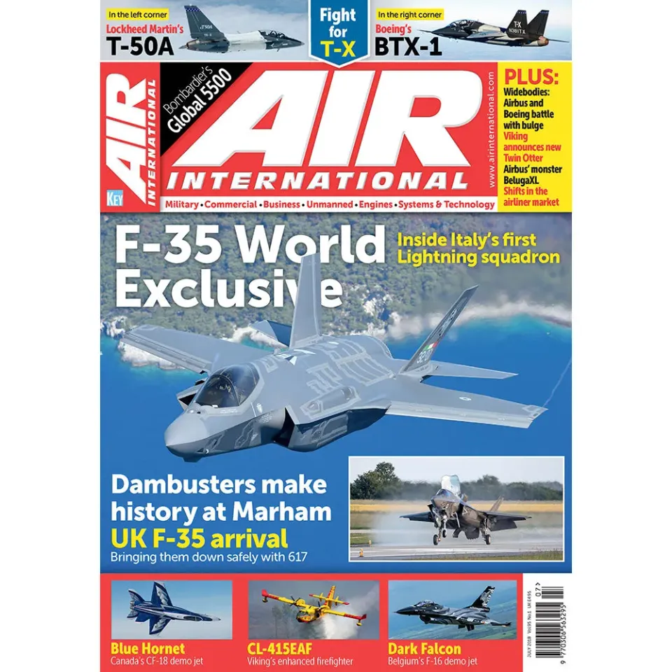AIR International juli 2018 tidning lösnummer F-35