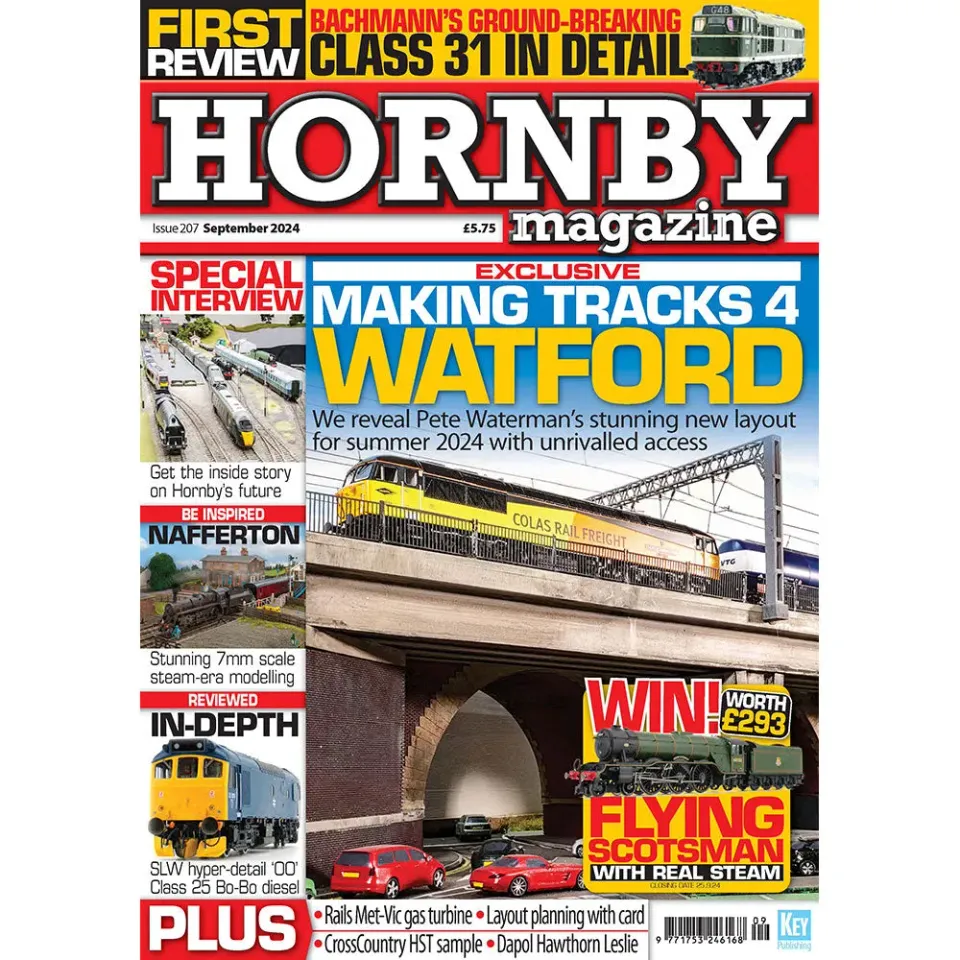 Hornby Magazine september 2024 tidning modelltåg