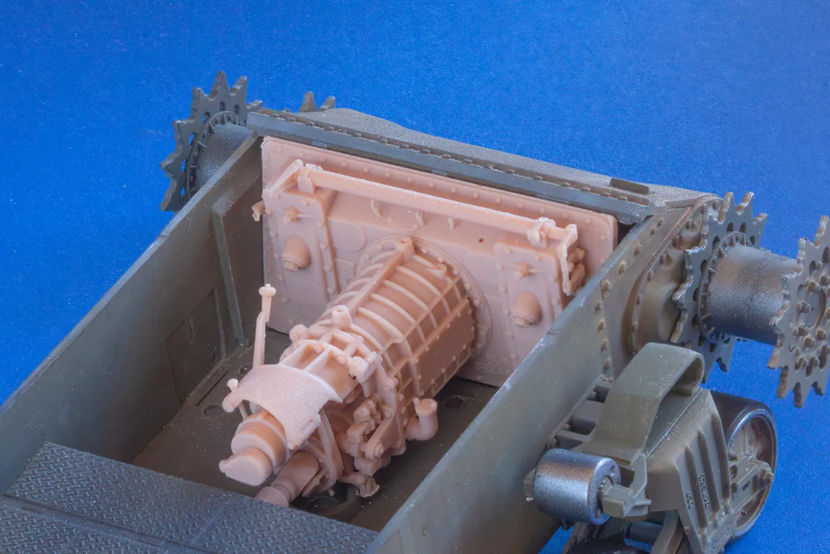 Rossagraph BitsKrieg BK-089 växellåda 1:35 resin