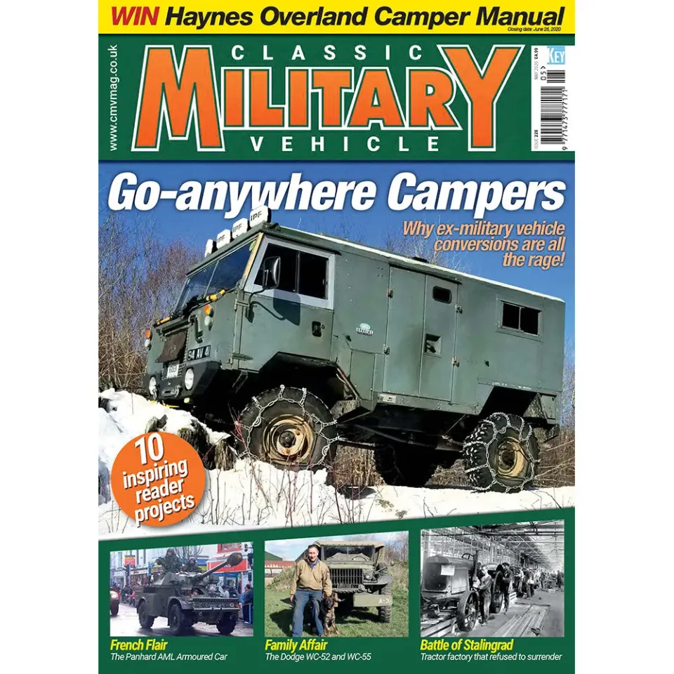 Classic Military Vehicle May 2020 tidning militärfordon