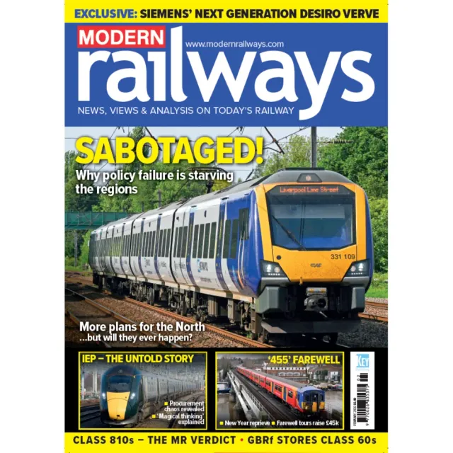 Why we love Taylor Swi Modern Railways 12 nr prenumeration print