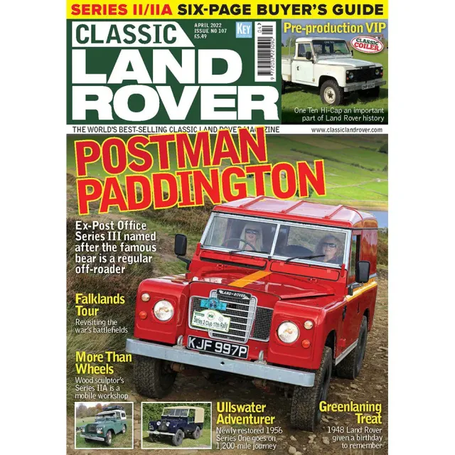 Classic Land Rover april 2022 tidning lösnummer engelsk