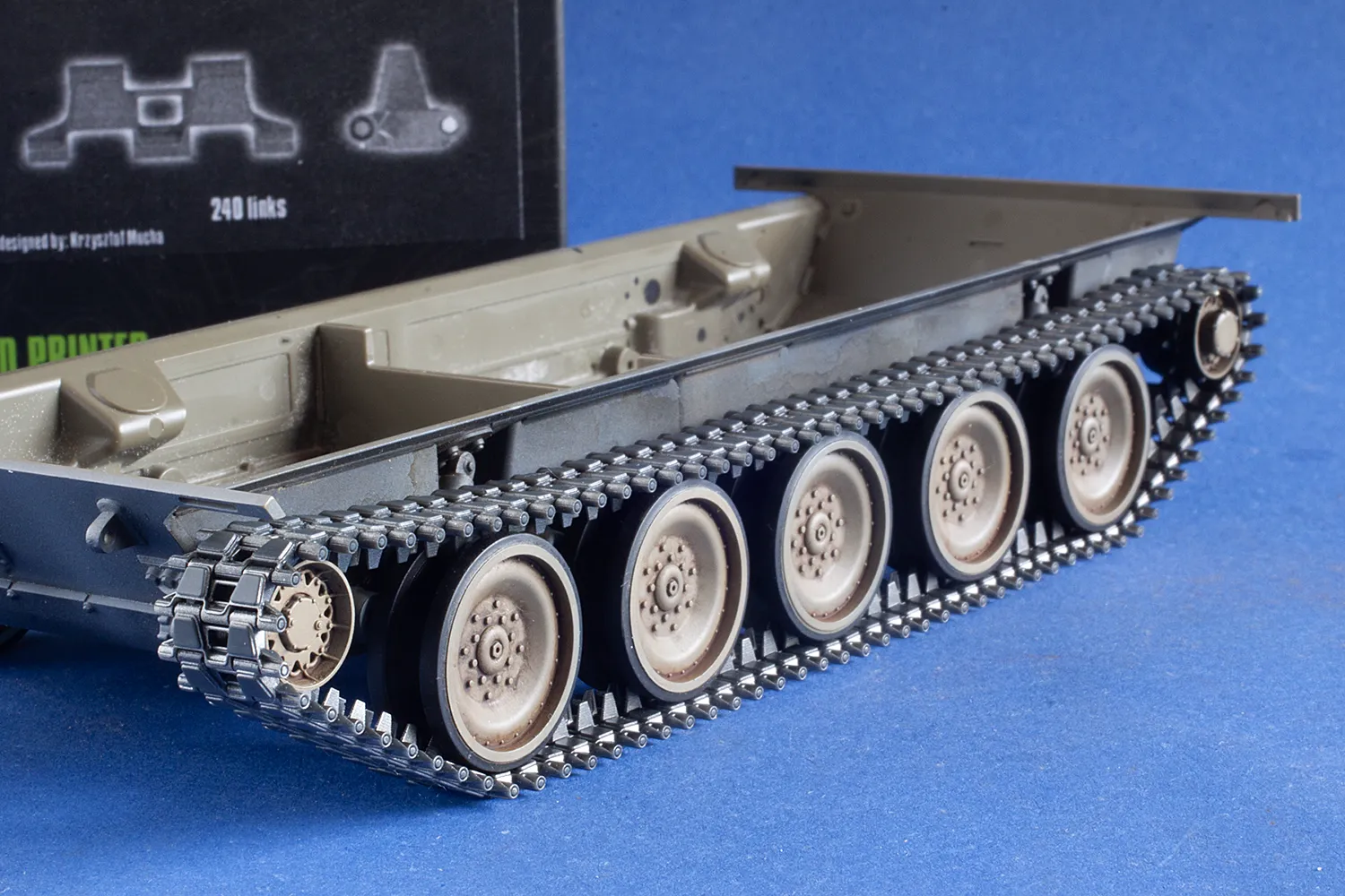 Rossagraph QuickTracks T-35047 band M551 Sheridan 1:35
