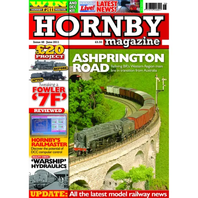 Hornby Magazine juni 2011 tidning lösnummer modelltåg