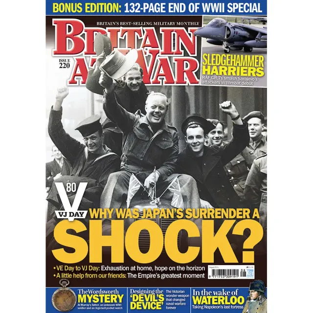 Britain at War augusti 2025 tidning VJ Day