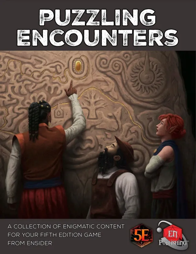EN Publishing Puzzling Encounters pusselbok PDF nivå 5-9