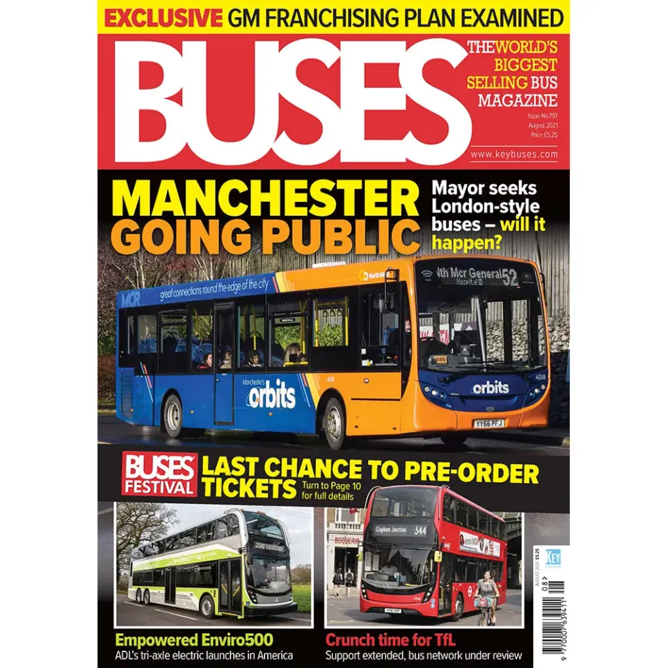 Buses tidning augusti 2021 läsexemplar