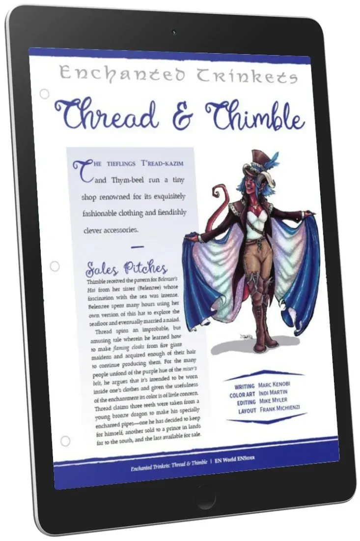 EN Publishing Thread Thimble prylar PDF 5e