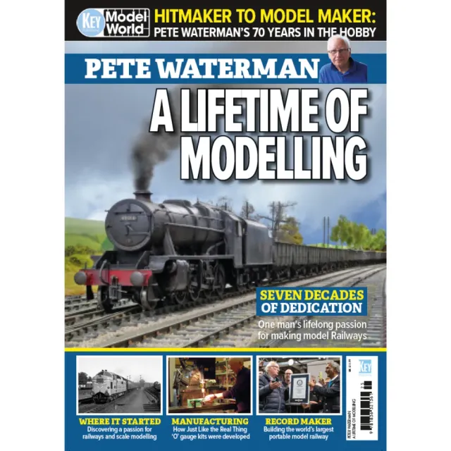 Pete Waterman A Lifetime of Modelling bokazine 116 sidor tåg