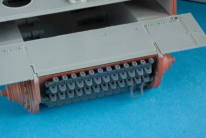 Rossagraph BitsKrieg BK-094 tvärbalk Tiger I Tunisien 1/35