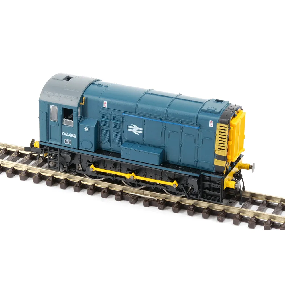Hornby TT:120 BR Class 08 08489 diesellok blå