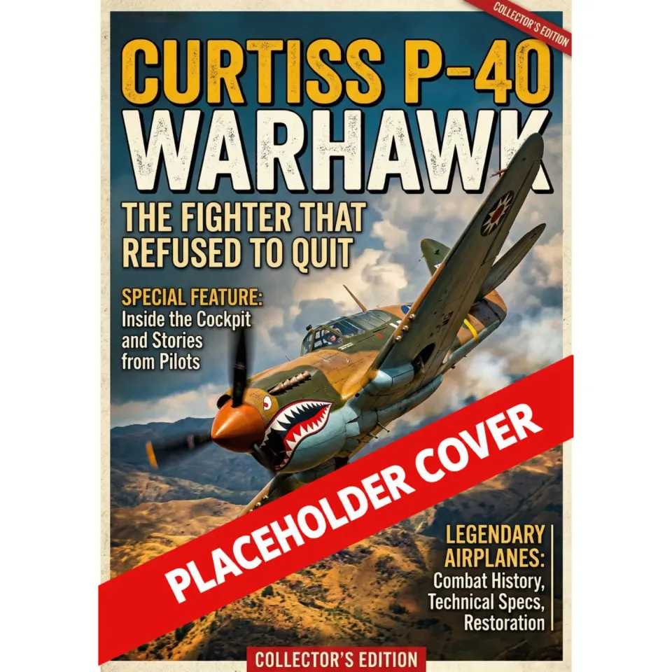 Why we love Taylor Swi P-40 Warhawk bok stridsflyg