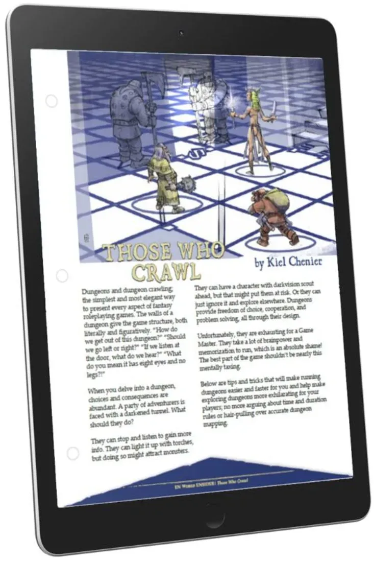 EN Publishing Those Who Crawl guide PDF dungeon crawl