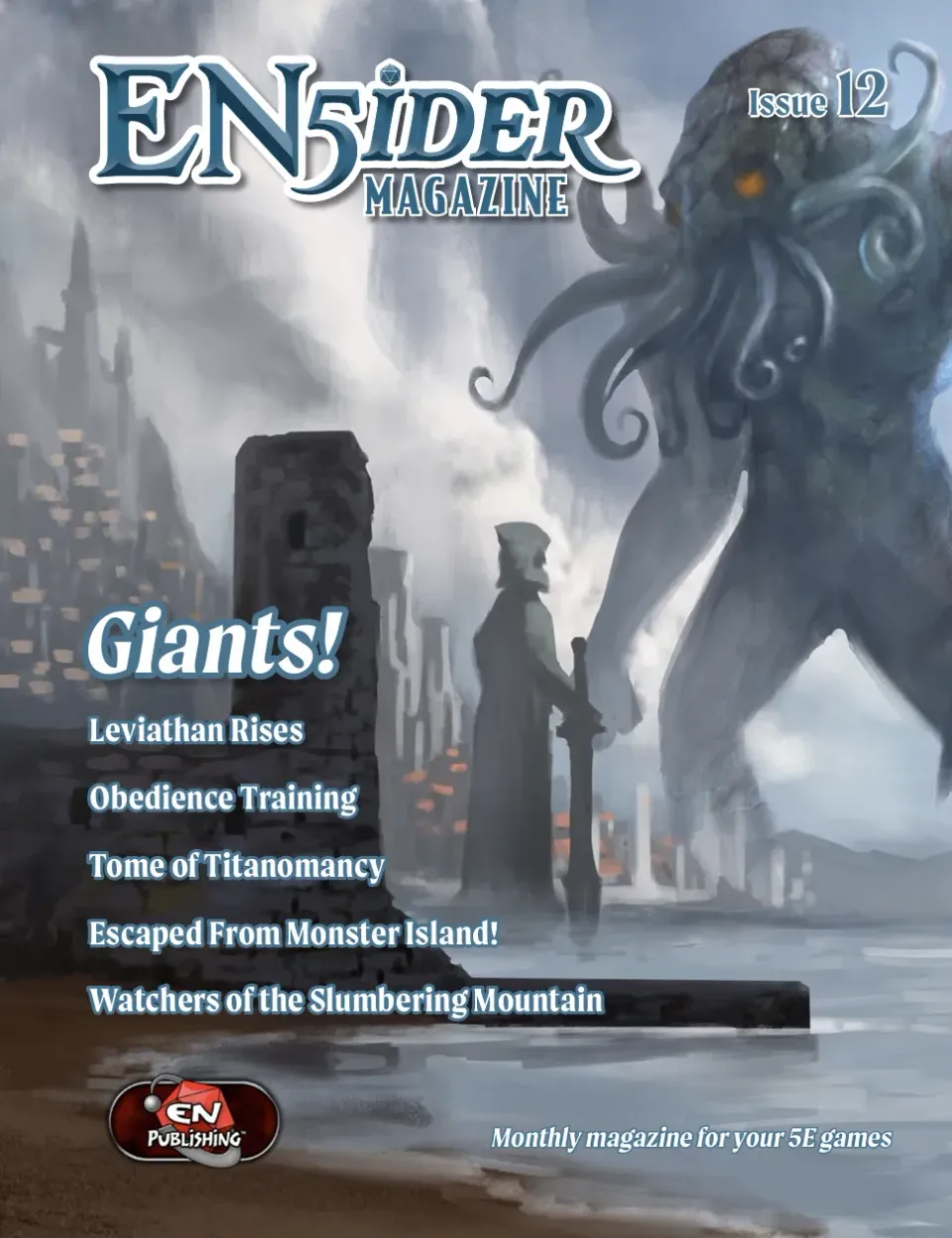 EN Publishing EN5ider 12 Giants tidning pdf nivå 12