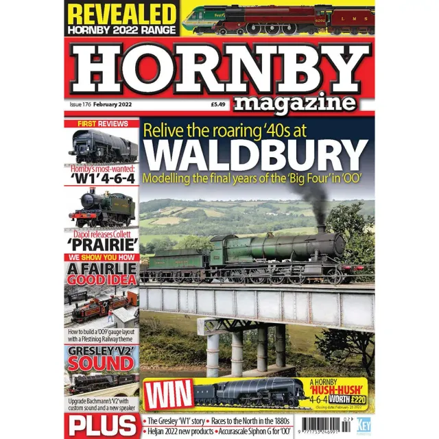 Hornby Magazine februari 2022 tidning modelljärnväg