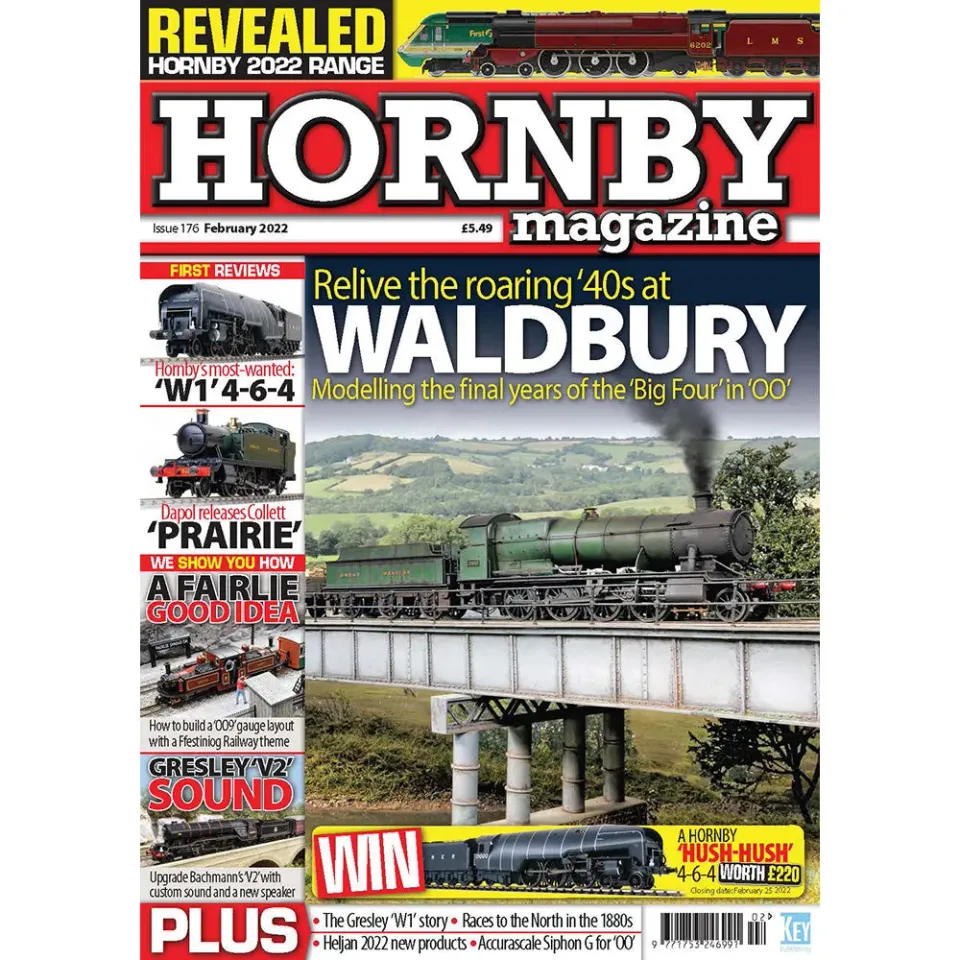 Hornby Magazine februari 2022 tidning modelljärnväg