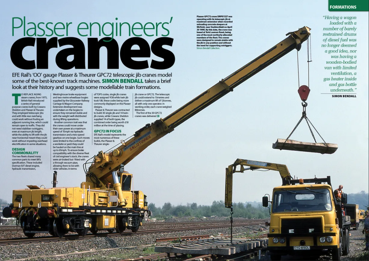 Hornby Magazine januari 2025 tidning TT:120