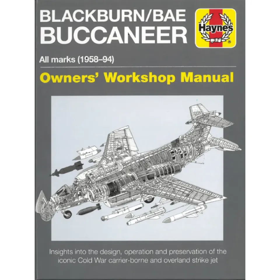 Aviation Archive Blackburn Buccaneer bok attackflyg