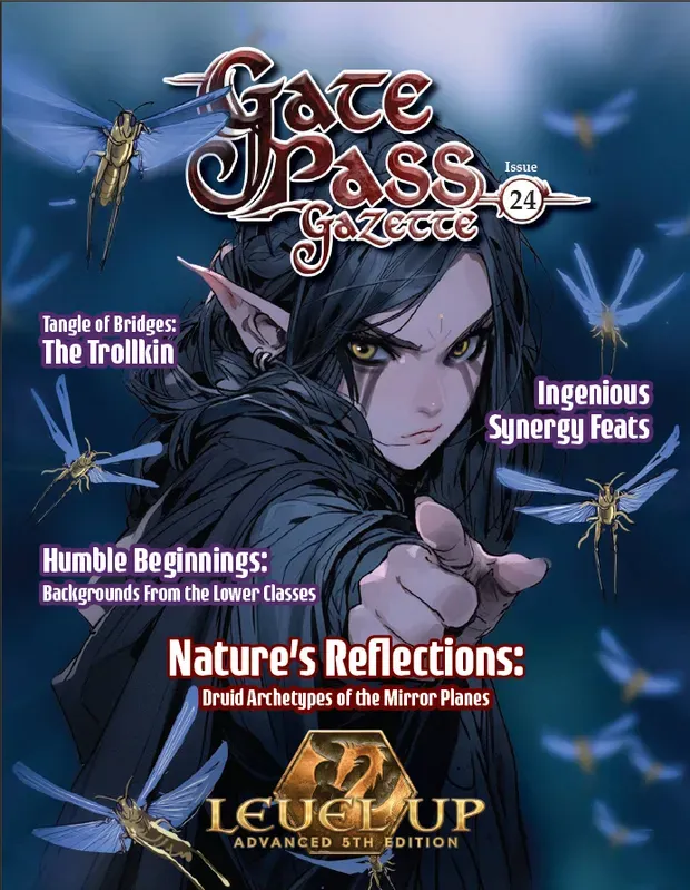 EN Publishing Gate Pass Gazette 24 rollspelstidning PDF druid