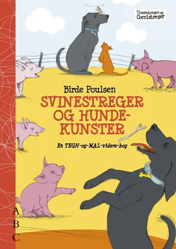 ABC Forlag Svinestreger og hundekunster bok dansk