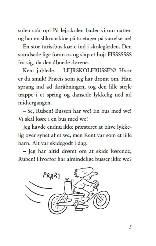 ABC Forlag Verdens værste lejrskole tryckt bok humor