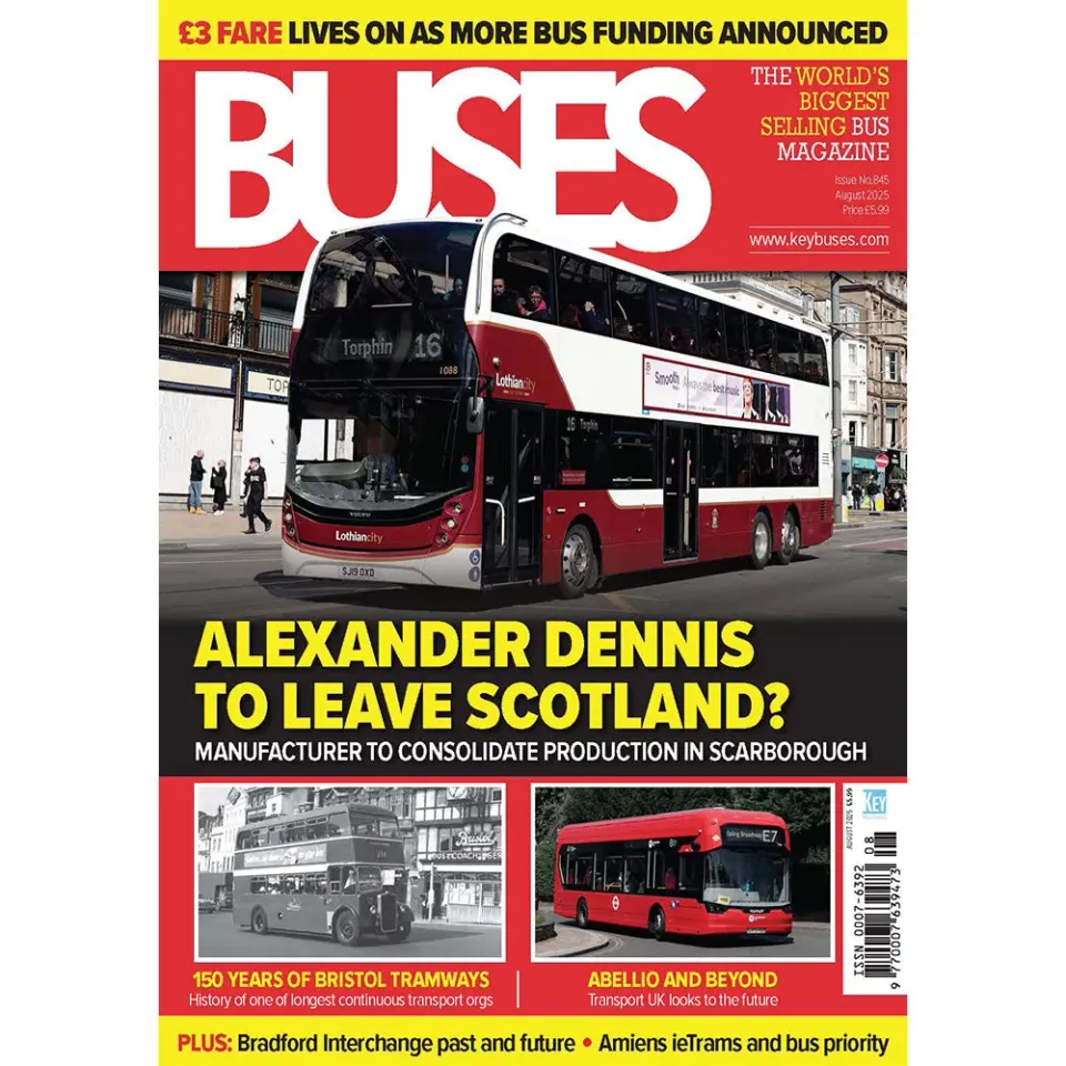 Buses lösnummer augusti 2025 tidning om bussar
