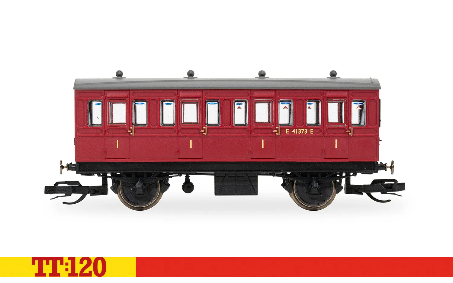 Hornby TT:120 BR 1st Class fyraxlig modellvagn