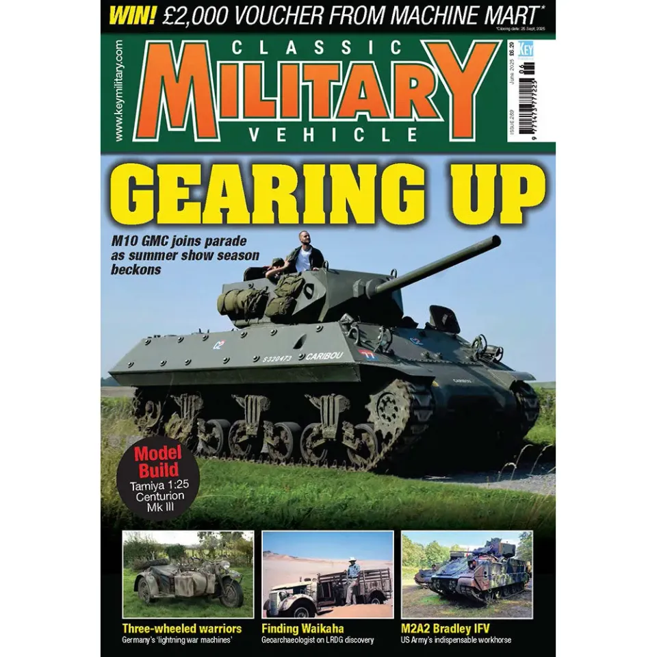 Classic Military Vehicle juni 2025 tidning militärfordon