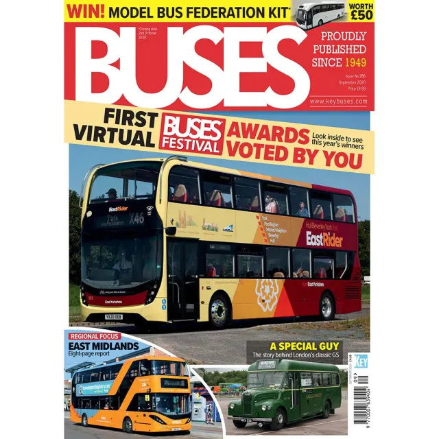 Buses September 2020 tidning lösnummer festival