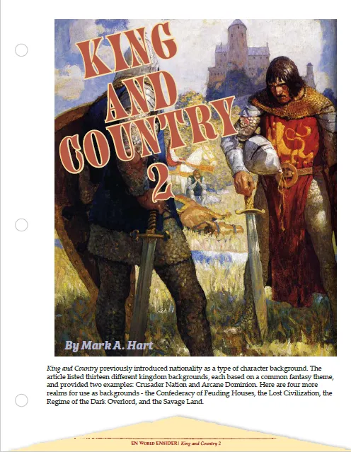EN Publishing King & Country 2 bakgrunder PDF