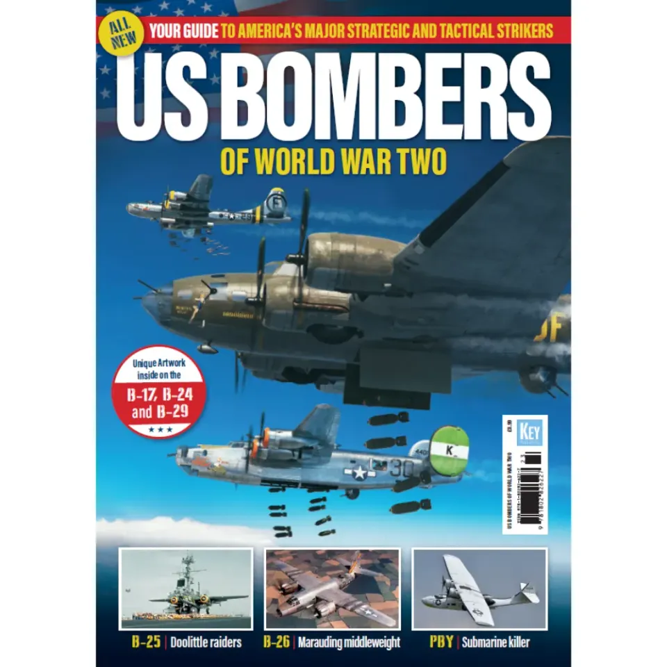 Aviation Archive US Bombers WWII specialtidning bombflyg
