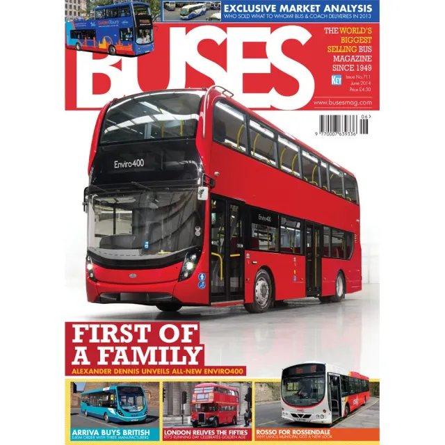 Buses juni 2014 tidning lösnummer engelsk